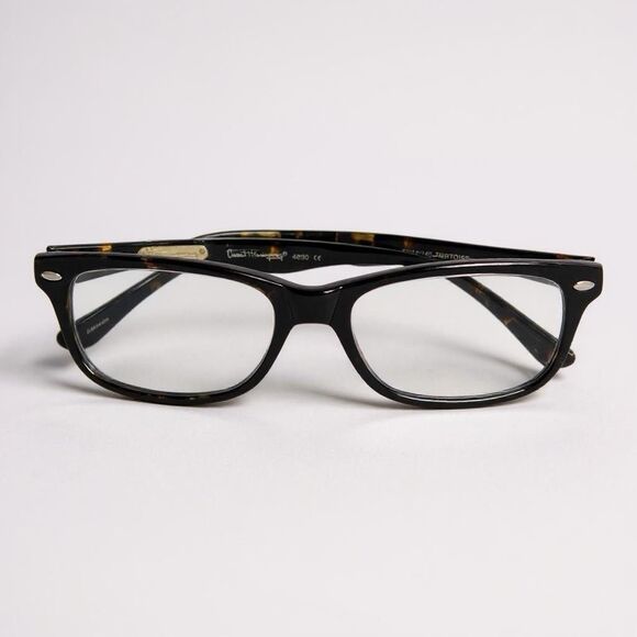 Ernest Hemingway Eyeglasses Frames 4630 Tortoise 53-18-140 with Case | MSRP $140 - Picture 3 of 16